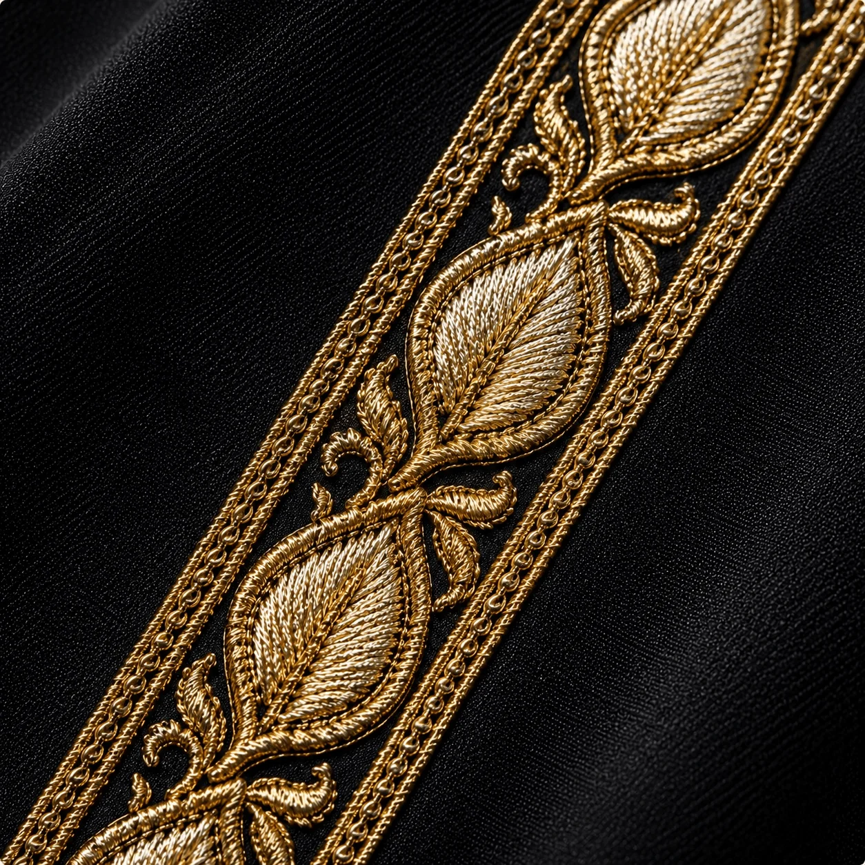 Gold embroidery closeup — AllBoutiqs curated Indian boutique fashion